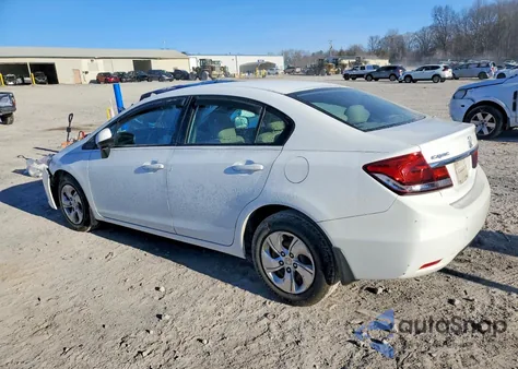 2013 Honda Civic Lx из США, поврежденный, VIN 19XFB2F5XDE039582